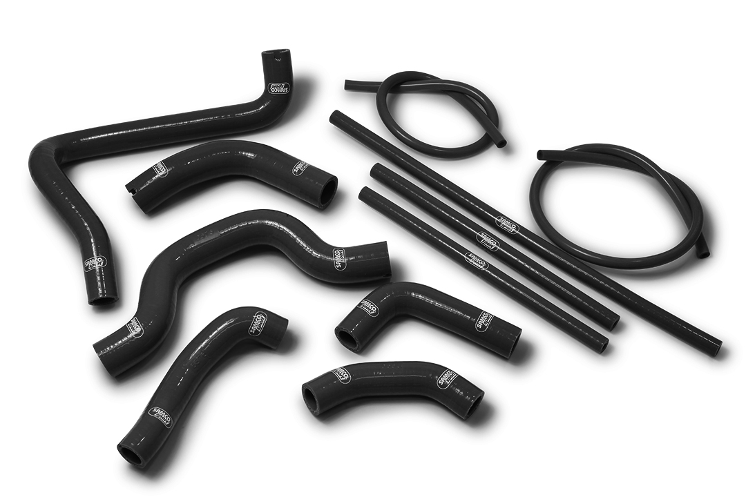 Kit de mangueras de silicona SAMCO SPORT negro para Ducati Monster 937 (plus / SP), 2021-2025