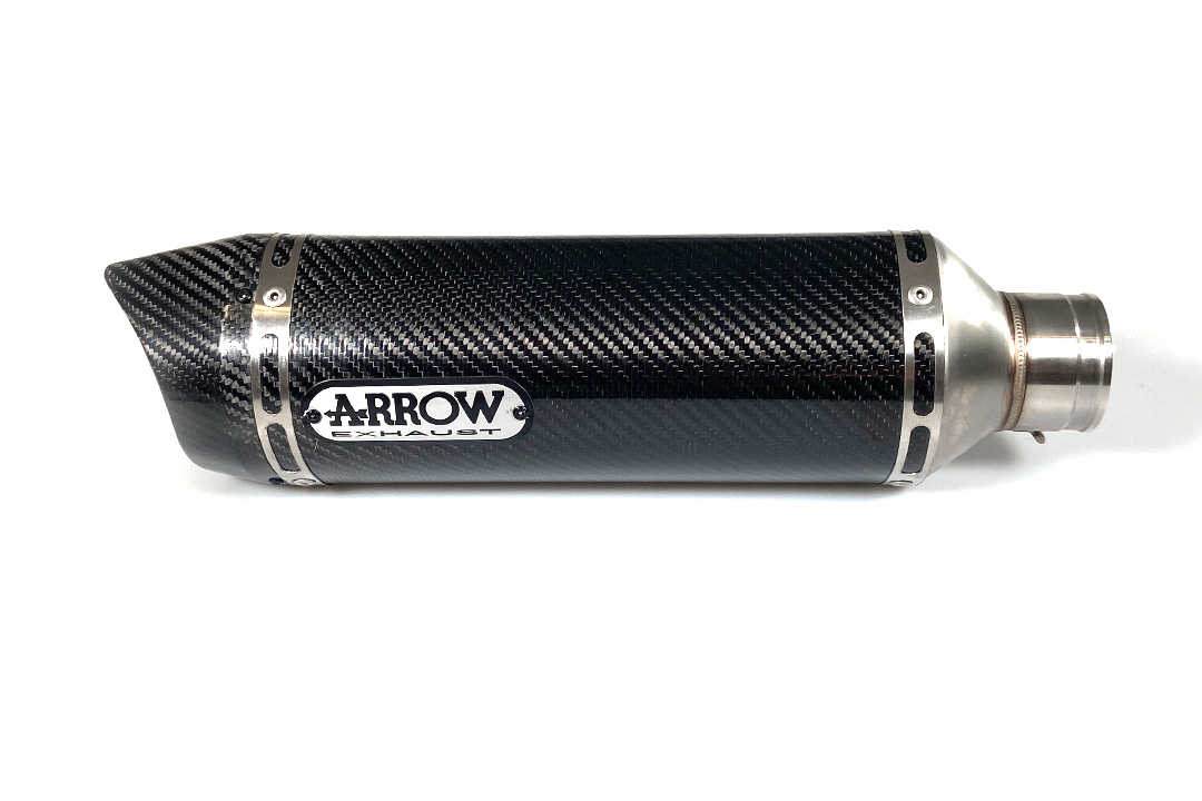 ARROW Silenciador THUNDER para Yamaha MT09 / Tracer 900 2013-, Carbono (Solo con colector ARROW)