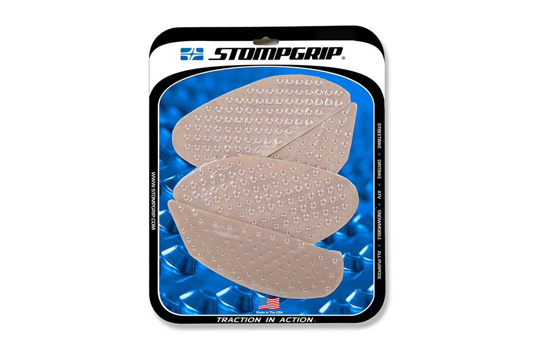 Stompgrip Traction Pads transparentes, para Kawasaki Ninja H2 SX (SE), 2018-2025