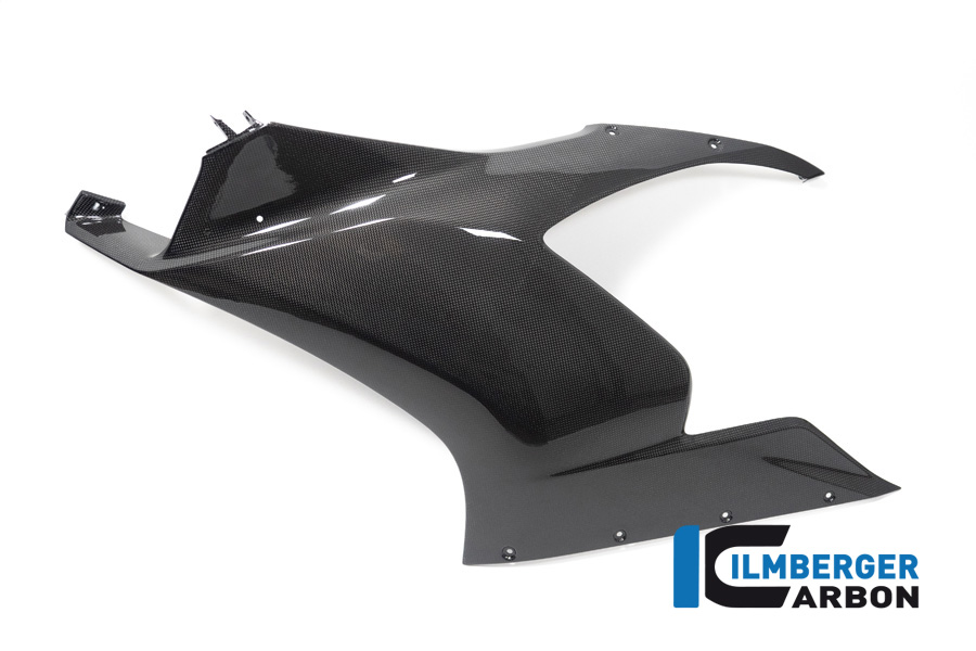 Carenado lateral de carbono Ilmberger preparado para Winglet lado izquierdo, brillante, Ducati Panigale V2 2020-