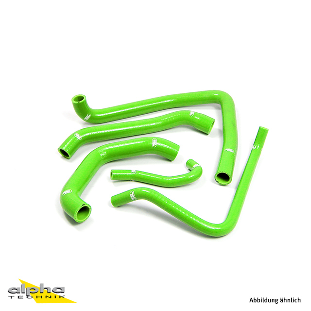 Kit de mangueras de silicona SAMCO SPORT verde para Kawasaki ZX-14R años de modelo 2006-2022