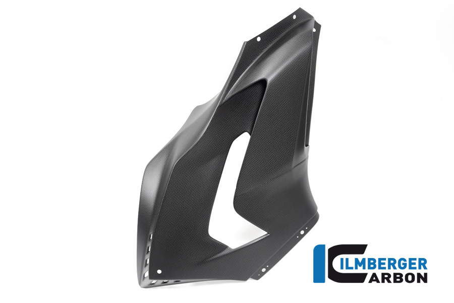 Panel lateral de carenado de carbono Ilmberger lado derecho, mate, para Honda CBR1000RR-R Fireblade (SP), SC82, a partir de 2020-