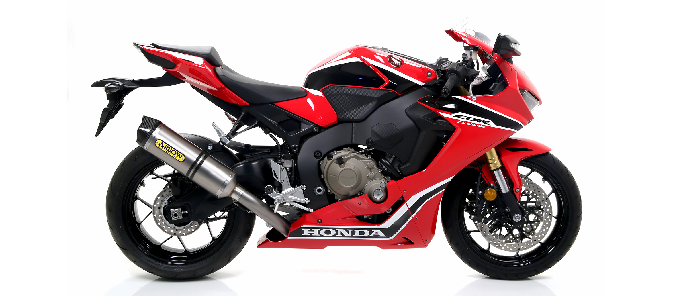 Escape ARROW RACE TECH de titanio para Honda CBR1000RR Fireblade 2017-2019