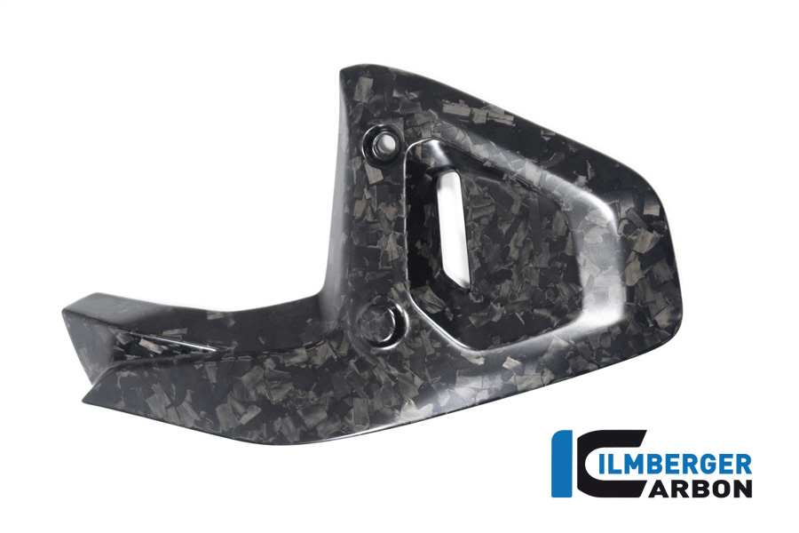 Ilmberger Carbon cubierta de triángulo lado izquierdo, Black Diamond Carbon, mate, BMW R1300GS 2023-