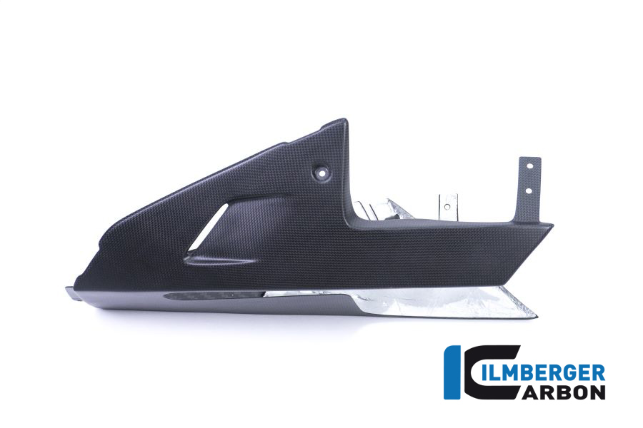 Extensión de spoiler de motor Ilmberger de carbono mate, Carbono
