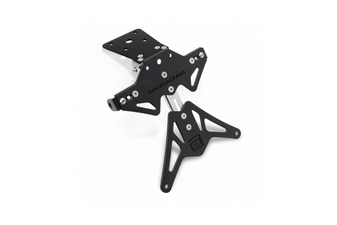 Portamatrículas Barracuda para Kawasaki Z300 2015-2016