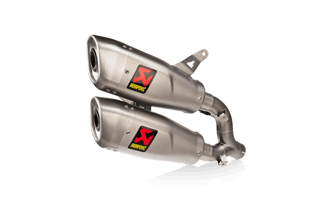 Escape Akrapovic Slip-On Line (Titanio) para Ducati Monster a partir del año modelo 2021-
