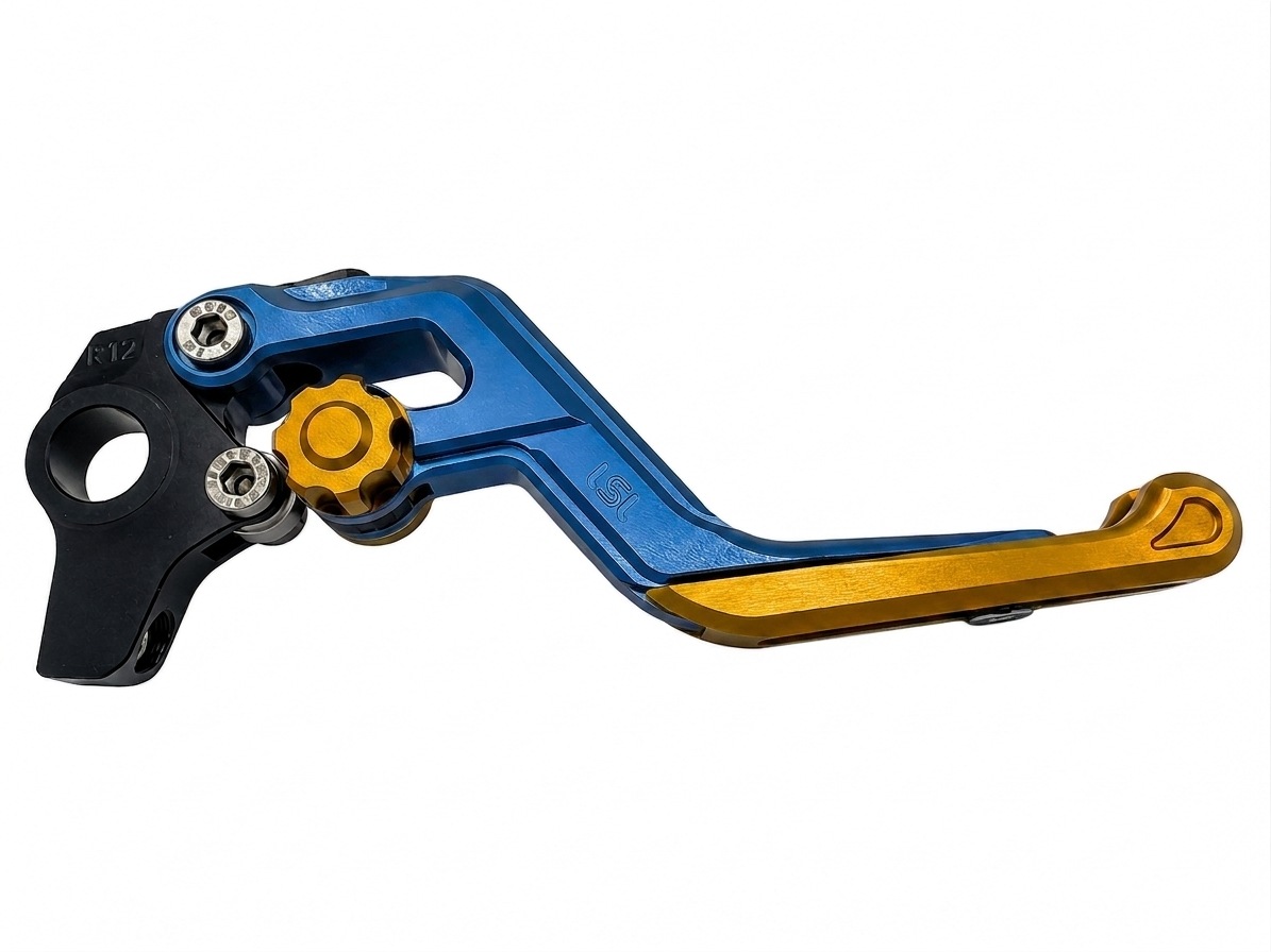 Maneta de freno LSL ERGONIA R15 Azul/Oro/Oro