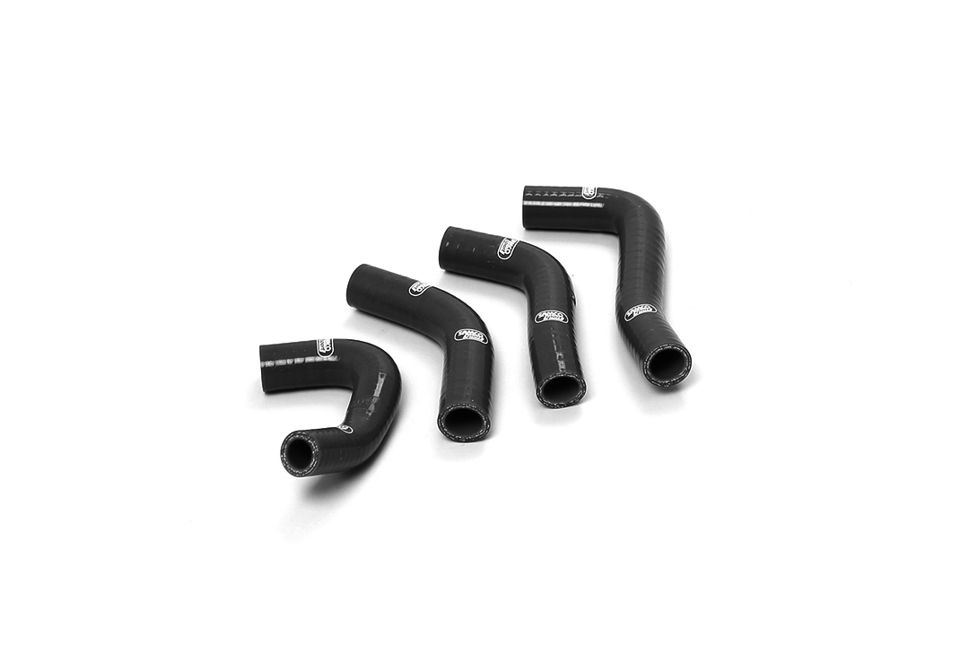 Kit de mangueras de silicona SAMCO SPORT negro para Honda NSR125 Año del modelo 1988-1994