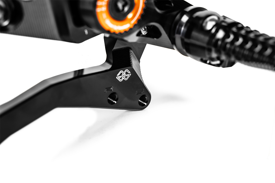 GILLES MUE2 reposapiés para KTM 1290 Super Duke R desde 2020-, 1390 Super Duke R 2023-