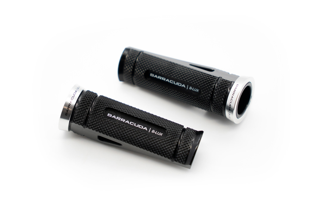 Barracuda reposapiésen KIT DE ESTRIBERAS negro