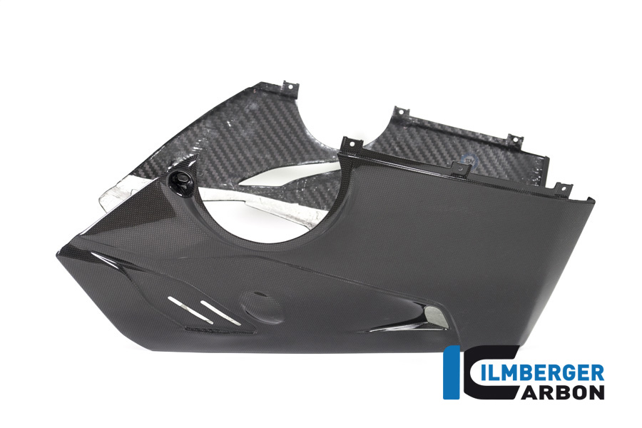 Quilla de Carbono Ilmberger para Escape Akrapovic Slip On para Ducati Panigale V4 / V4S a partir de 2018