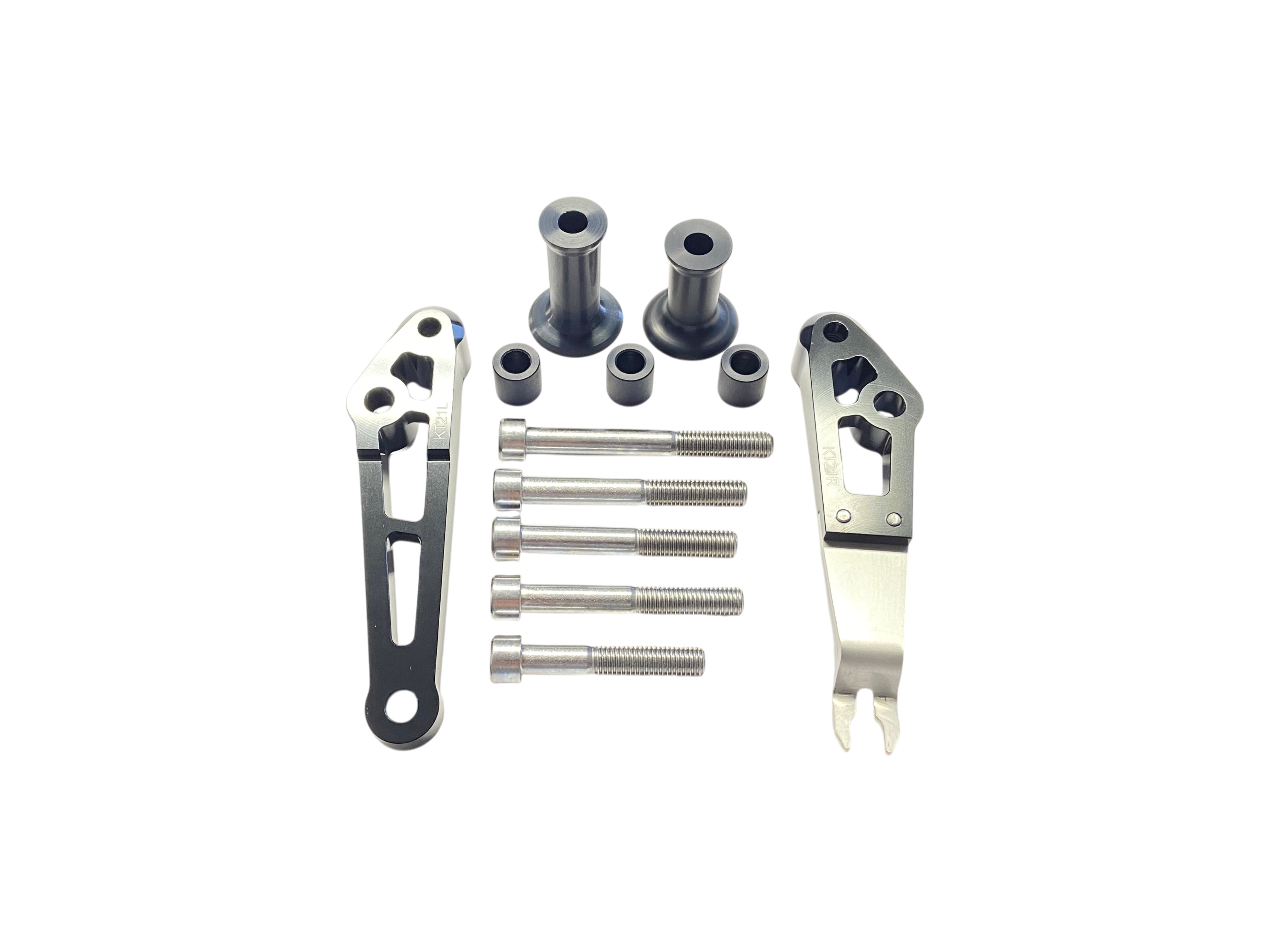 Kit de montaje LSL Crash Pad para KTM Duke 790, negro
