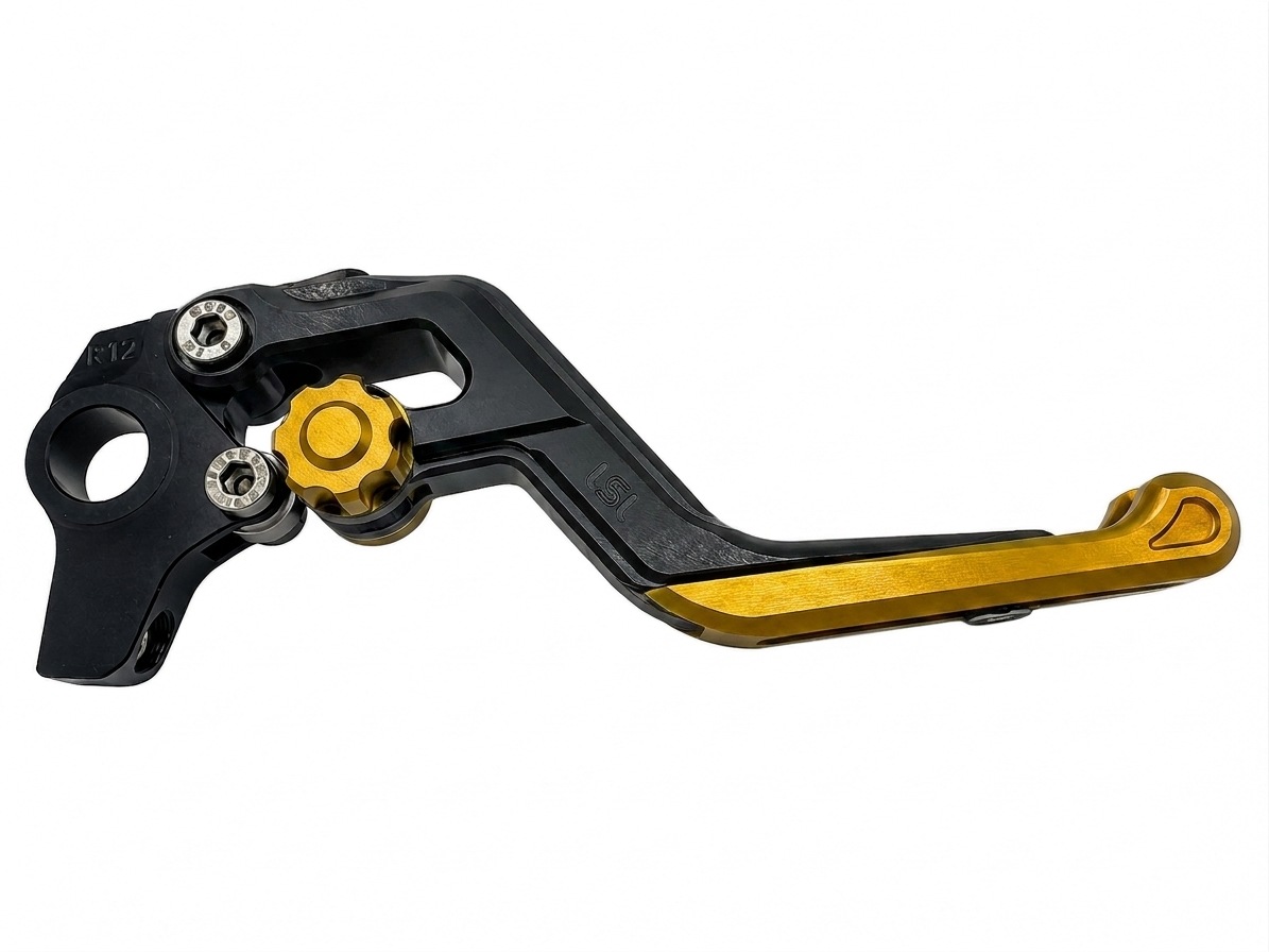 Maneta de Freno LSL ERGONIA R18R Negro/Oro/Oro