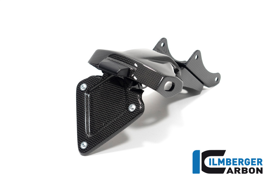 Portamatrículas Ilmberger Carbono brillante para Honda CBR1000RR-R/SP 2020-