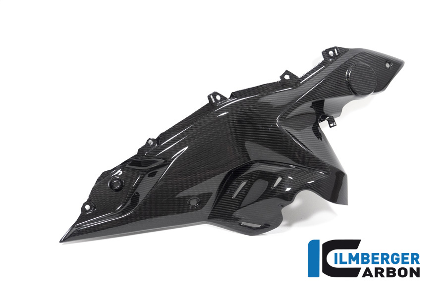 Cubierta lateral de carbono Ilmberger bajo depósito de gasolina lado derecho, brillante, BMW R1250RS 2019-