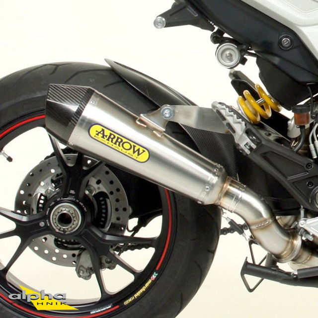 Escape ARROW X-KONE para Ducati Hypermotard 821 2013-2015, Acero Inoxidable