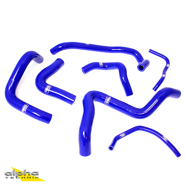 Kit de mangueras de silicona SAMCO SPORT azul para Honda CBR400 Año del modelo 1986-1989