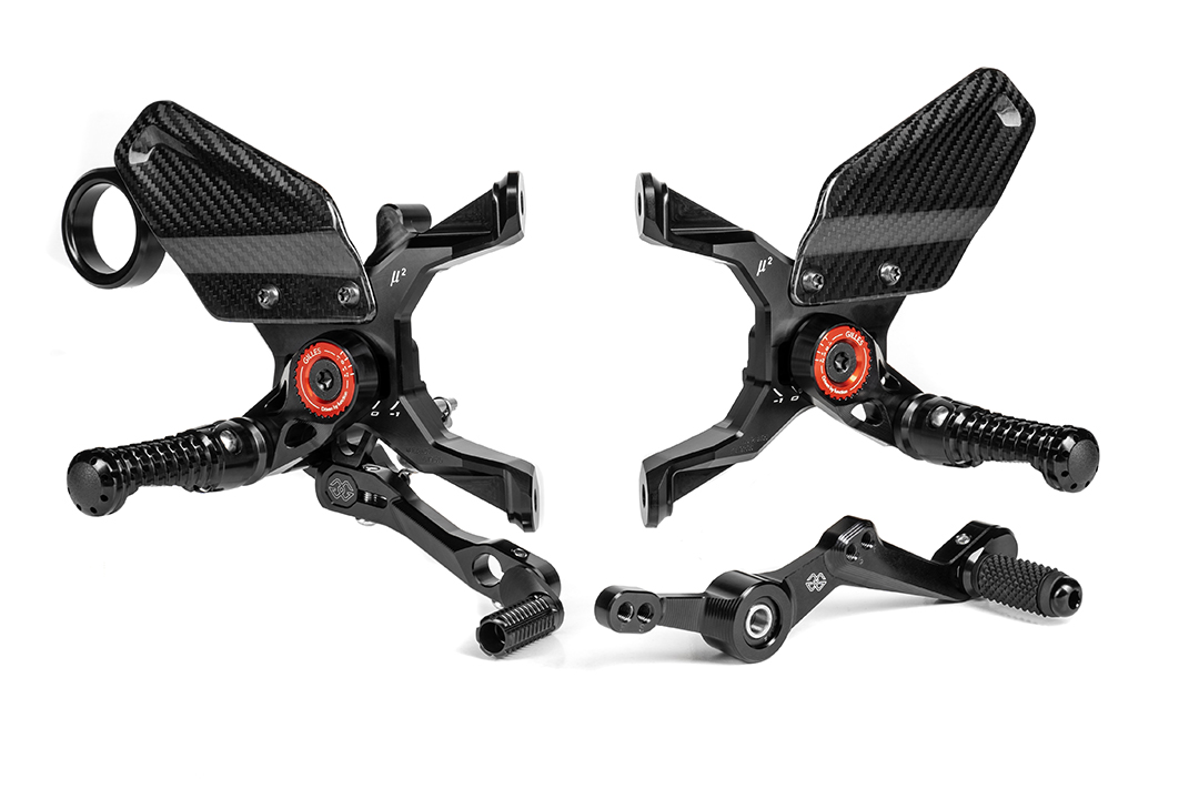Sistema de reposapiés GILLES MUE2 BMW M 1000 R, 2022- , S1000 R, 2021-