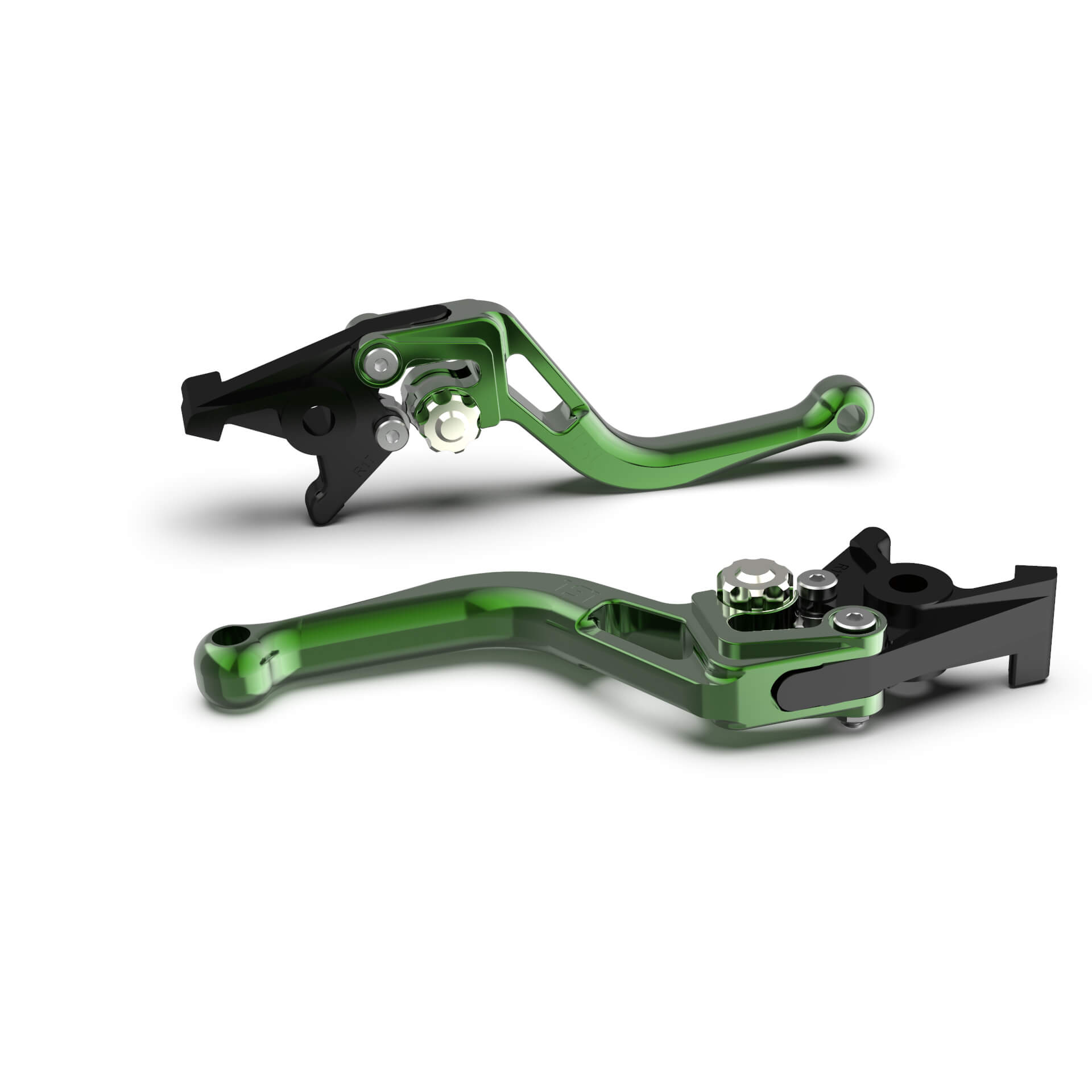 LSL maneta del embrague BOW L73R, corto, verde/plata