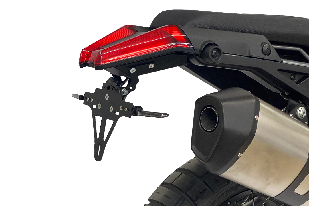 Soporte de matrícula alpha Technik para Aprilia Tuareg 660, Tipo XB / XC / XL / XM, a partir del modelo 2022-