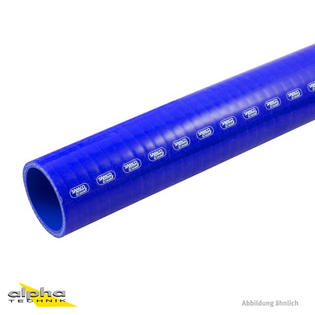 Manguera de silicona recta SAMCO SPORT azul, diámetro interior 8 mm