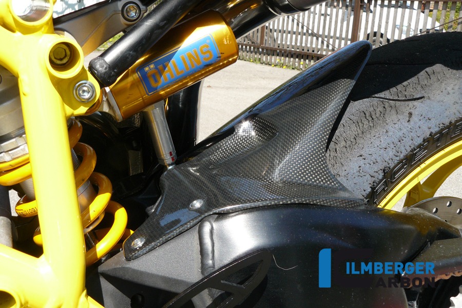 Guardabarros de carbono Ilmberger trasero versión larga, carbono