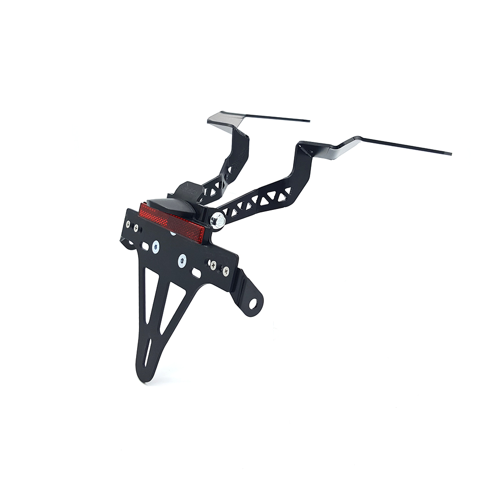 Soporte de matrícula alpha Technik para Honda CB1000R; Tipo SC80; Modelo año 2018-
