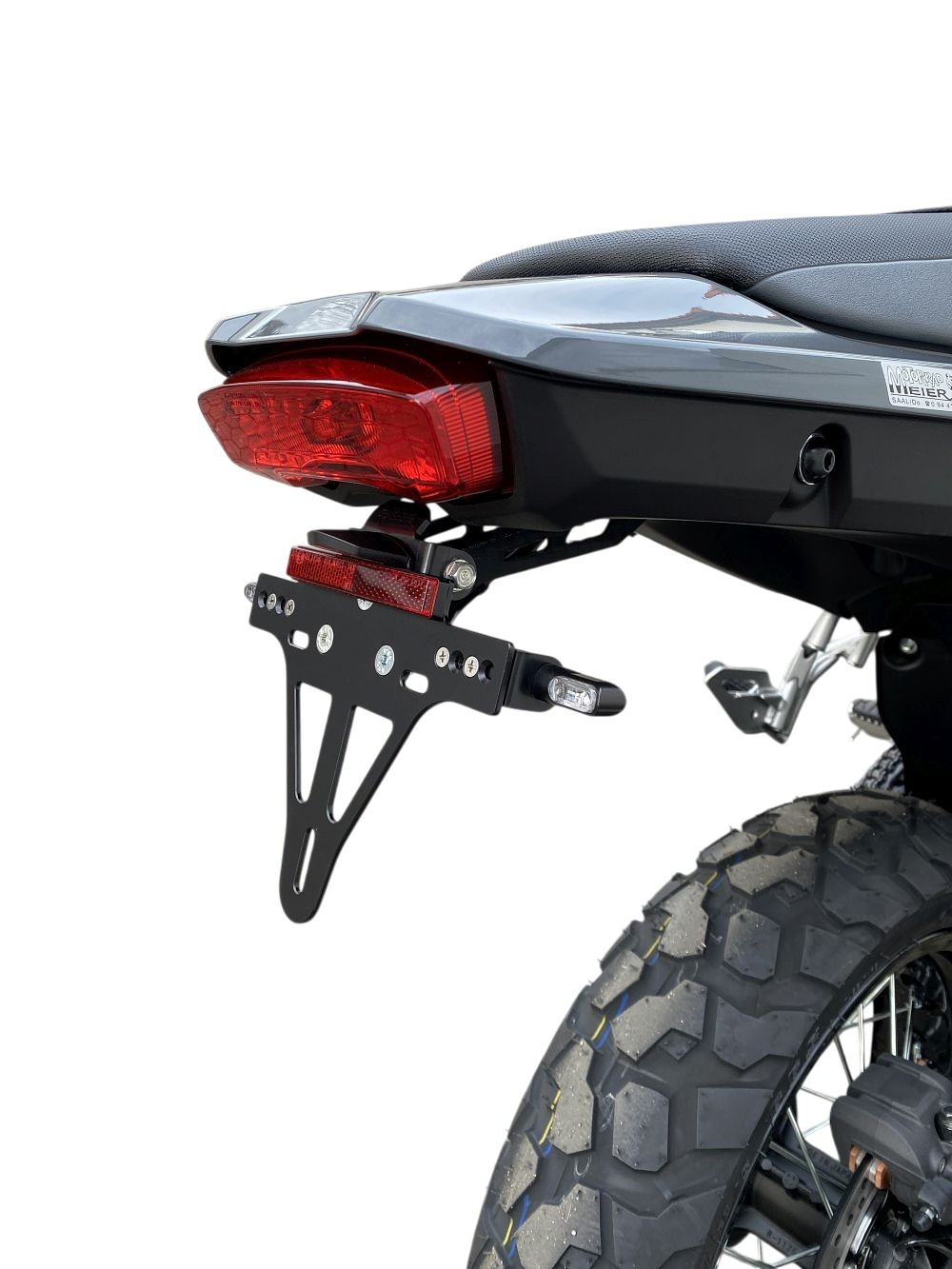 alpha Technik Kennzeichenhalter Kawasaki KLE500, Modelljahr 2026-