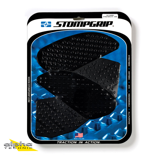 Stompgrip negro, Volcano, para Honda CB300F, 2015-2018