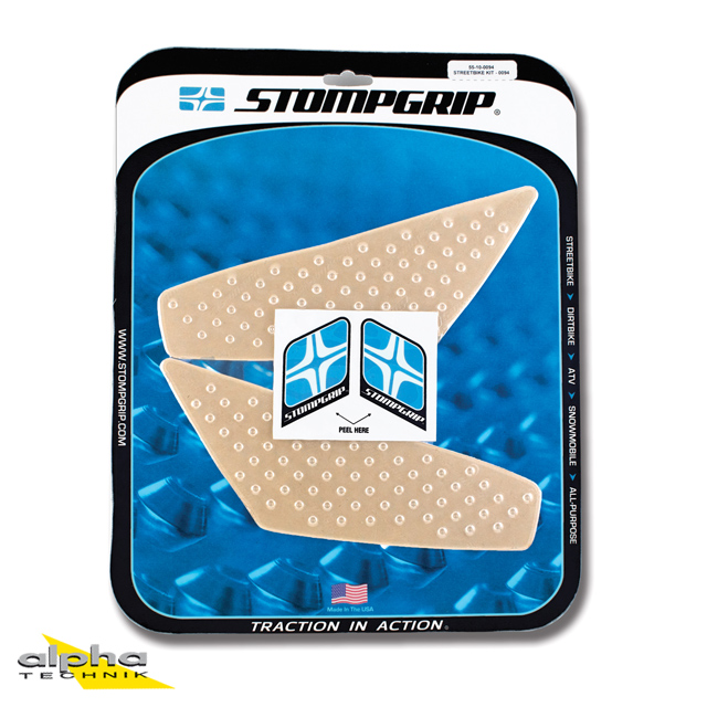 Stompgrip transparente, Volcano, para BMW F800R, 2009-2018