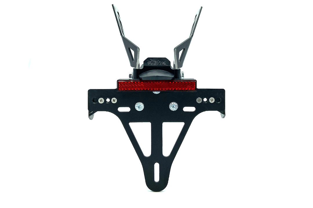 Soporte de matrícula alpha Technik para Honda CB650R / CBR650R / CB 1000 Hornet, a partir del año de modelo 2021