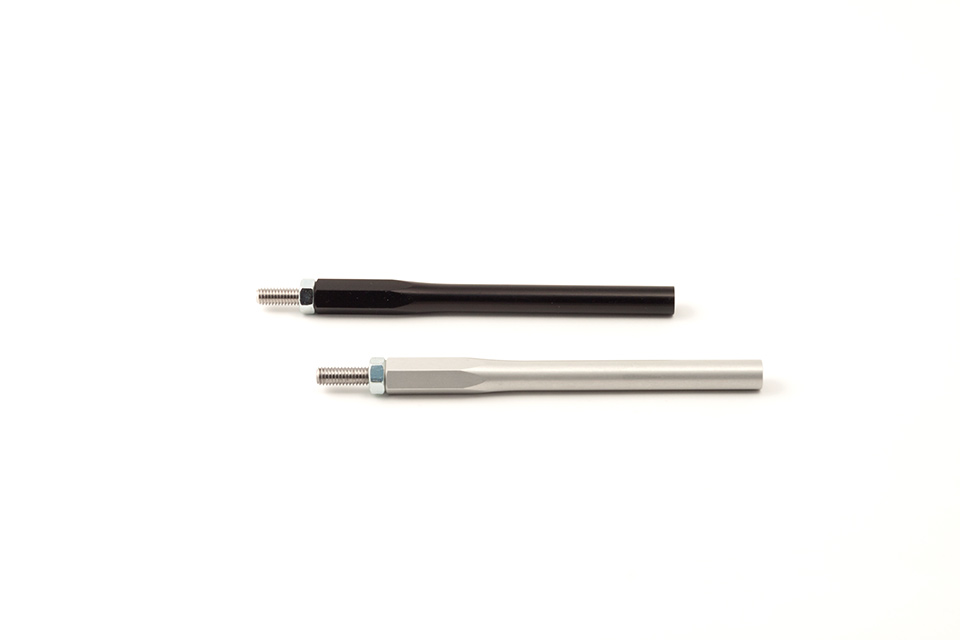 LSL Varilla de cambio, larga, 75mm, anodizado negro