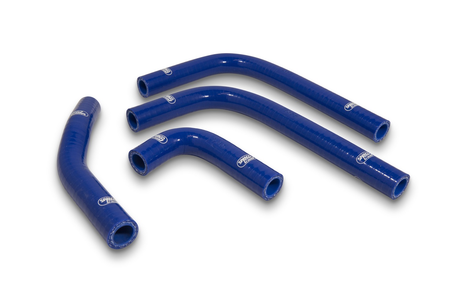 SAMCO SPORT Kit de mangueras de silicona Diseño OEM azul para Kawasaki KX250F año del modelo 2017-2019