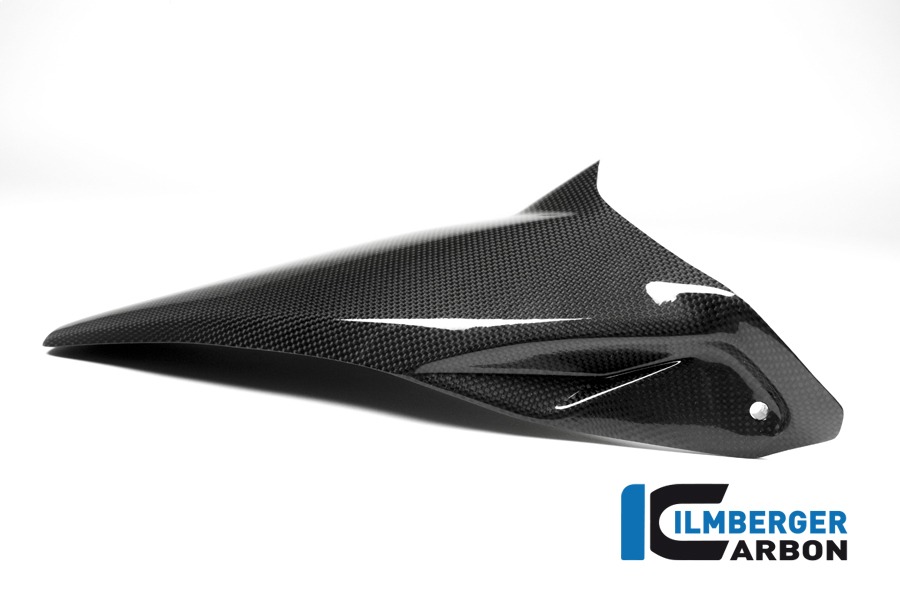 Guardabarros de carbono Ilmberger trasero versión larga, carbono brillo