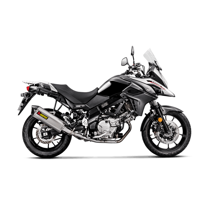 Línea Akrapovic Racing (Titanio) para Suzuki V-Strom 650 2017-