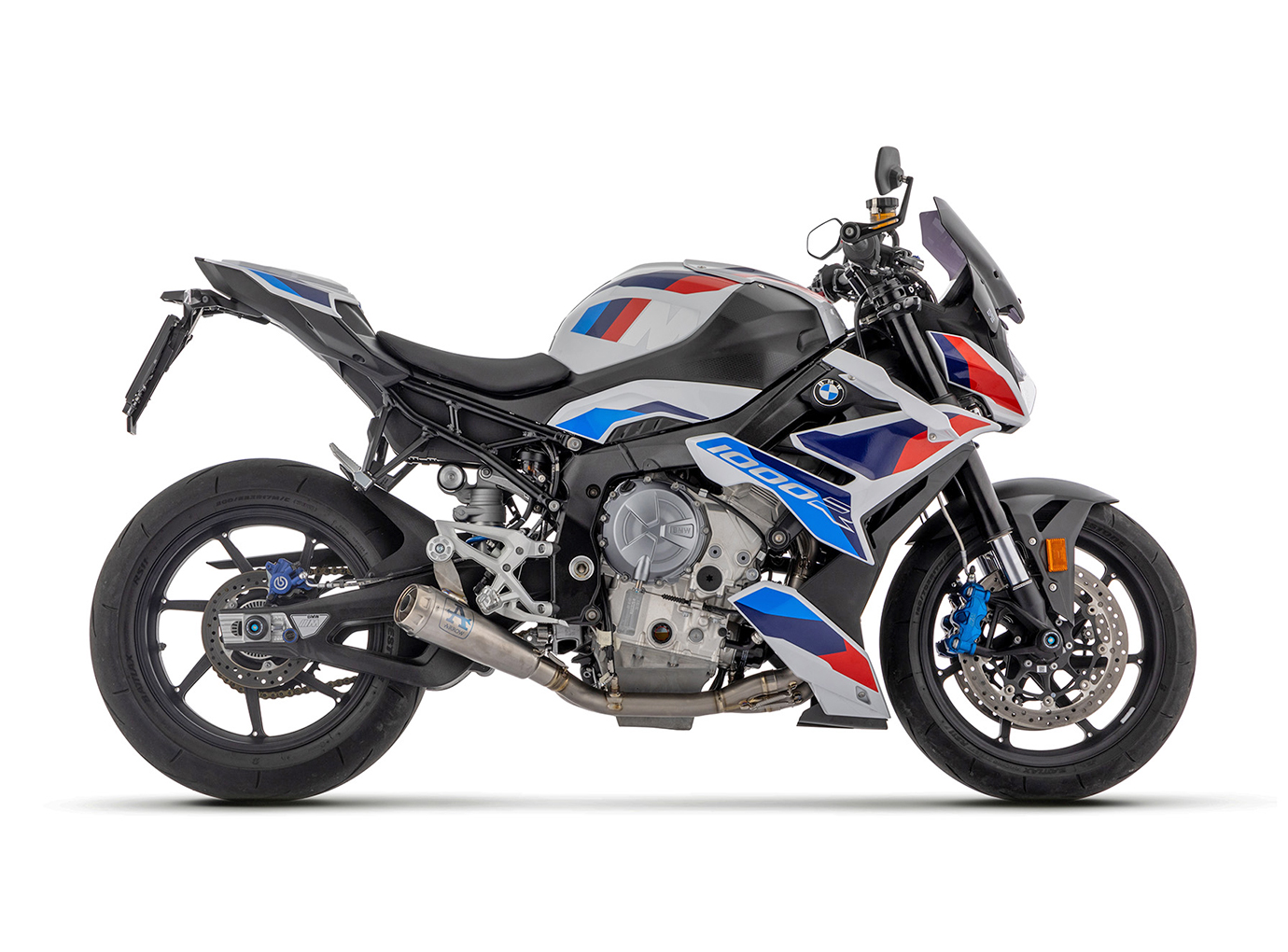 Sistema completo de titanio ARROW COMPETITION Versión BAJA para BMW M1000R a partir del año de modelo 2023-