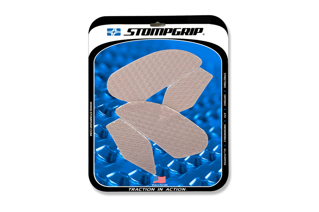 Almohadillas de tracción Stompgrip transparentes, para Honda CB300F, 2015-2018