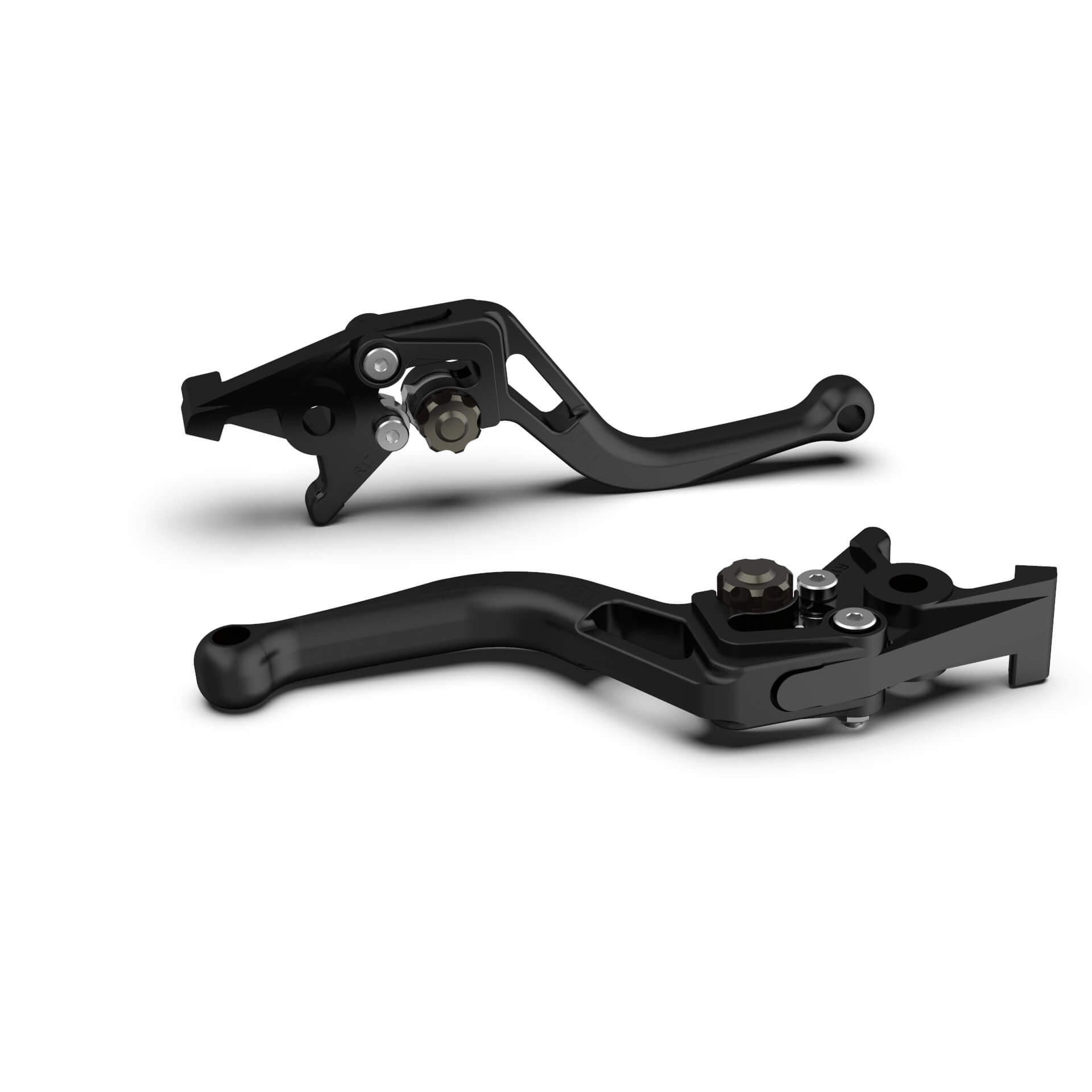LSL maneta del embrague BOW L07, corta, negro granallado/antracita