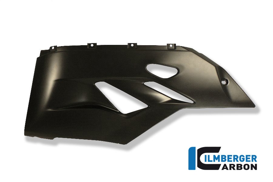 Carenado inferior de carbono Ilmberger lado izquierdo calle, Carbono