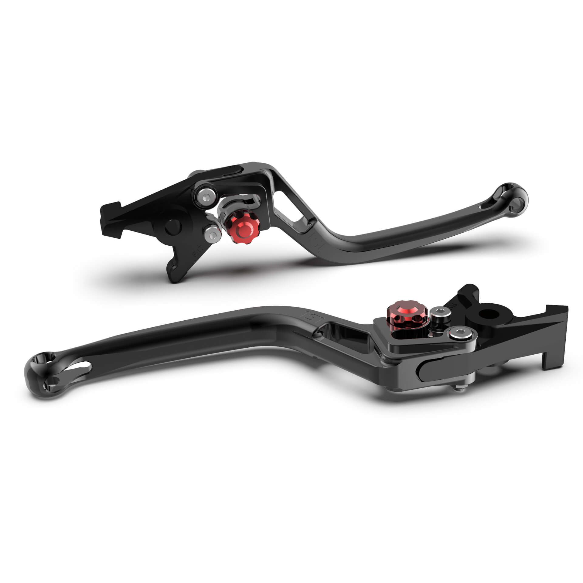LSL maneta del embrague BOW L77R, negro/rojo