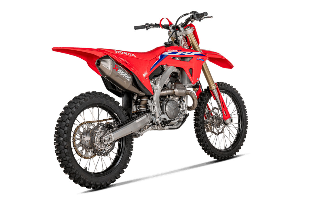 Akrapovic Evolution Line (Titanium) sistema de escape para Honda CRF250R/RX a partir del año del modelo 2022-2025