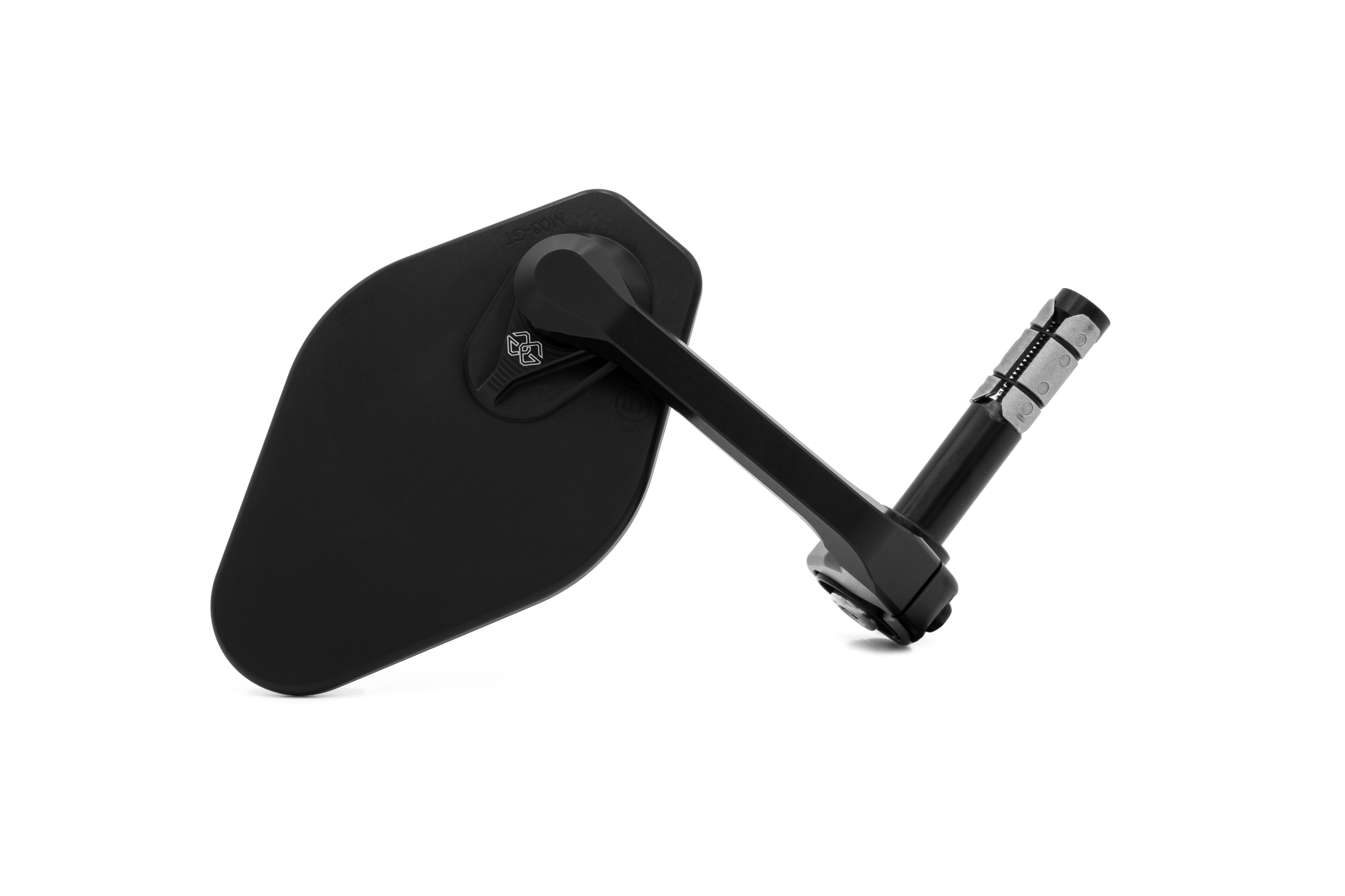 Espejo de extremo de manillar Gilles STRATOS simétrico, negro