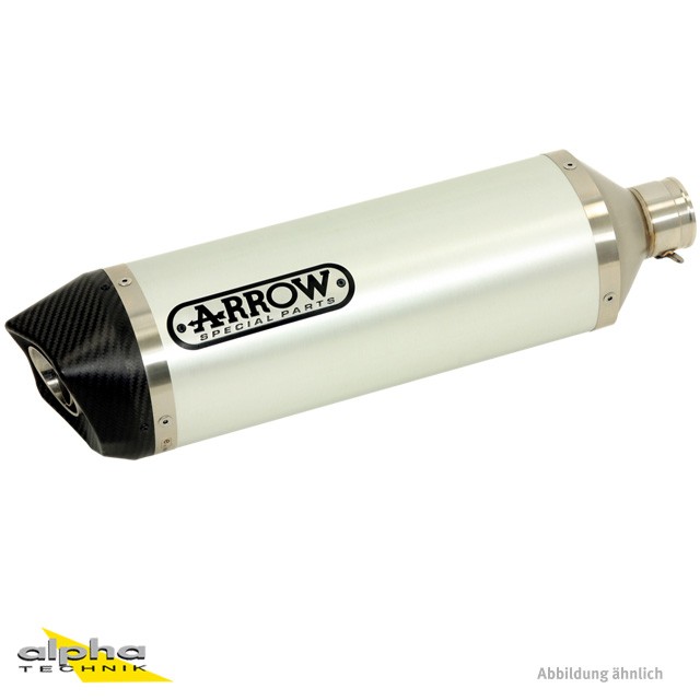 ARROW Escape RACE TECH para BMW F650GS / F800GS / Adventure 2008- de Aluminio