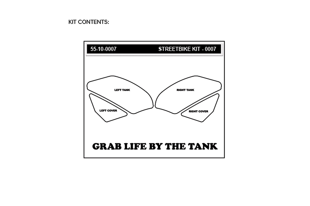 Stompgrip híbrido, Volcano, para Yamaha YZF-R1, 2009-2014