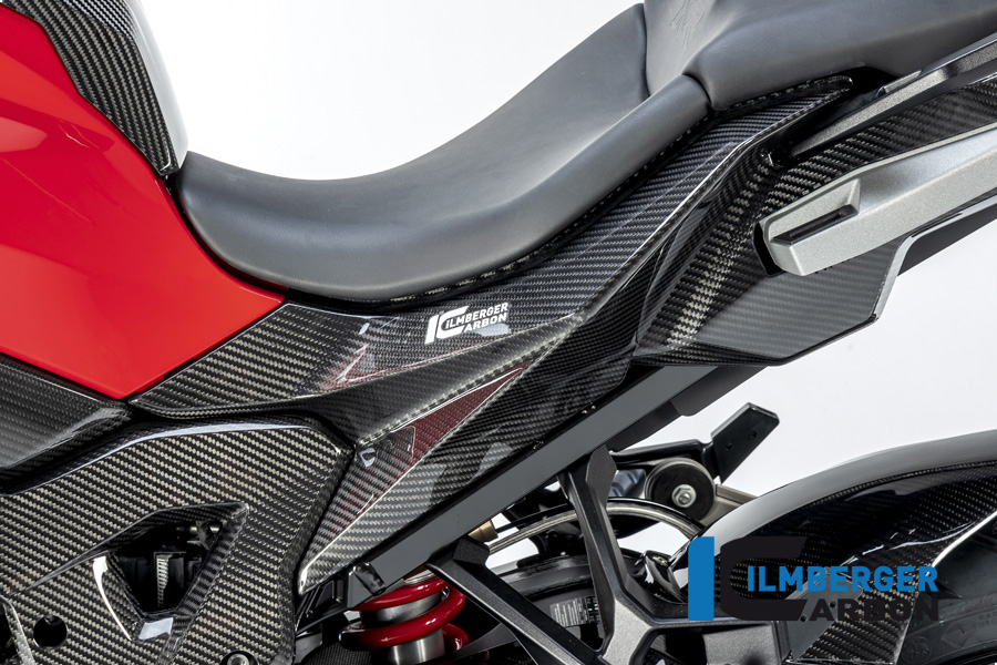 Carenado trasero Ilmberger Carbon lado izquierdo, brillante, BMW S1000XR 2020-2023