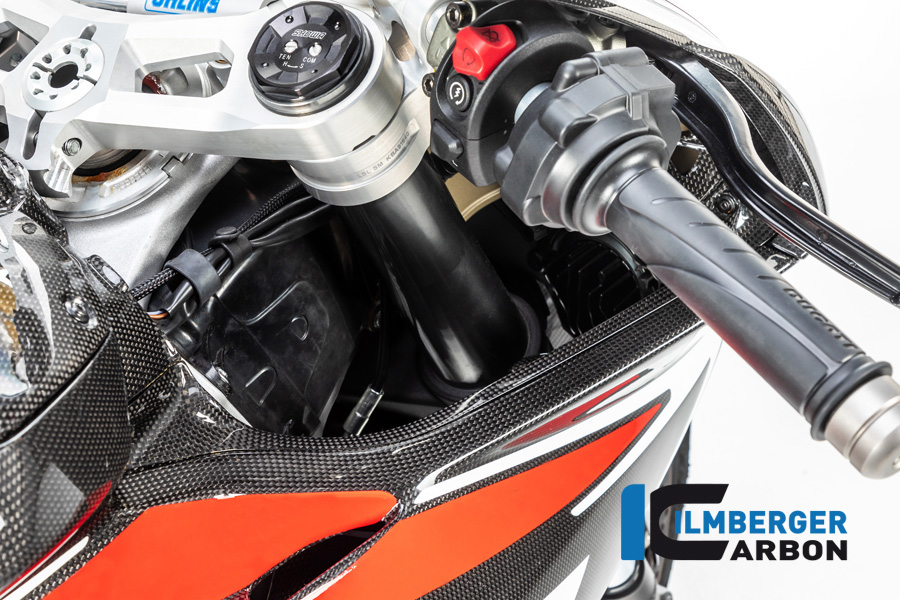 Cubierta de conducto de aire Ilmberger Carbono lado derecho brillante PanigaleV4/V4S/V4R