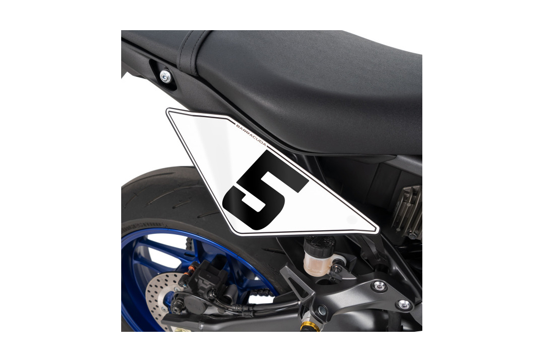 Portanúmeros Barracuda Yamaha MT09 Año del modelo 2021-2023