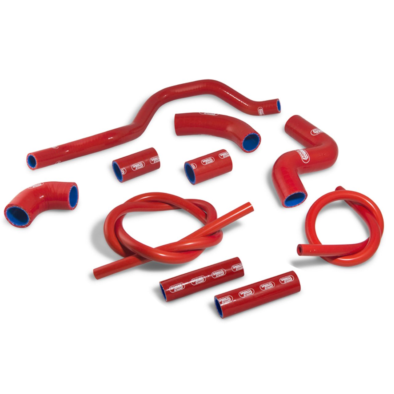 Kit de mangueras de silicona SAMCO SPORT gris antracita para Aprilia RSV4 (R / RF / RR / Factory), 2009-2025