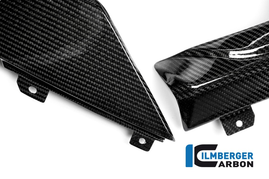 Panel lateral de carenado Ilmberger Carbon lado izquierdo Racing, Carbono